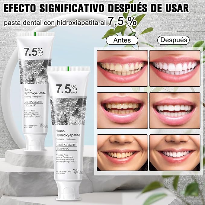Pasta dental de Hidroxyapatita