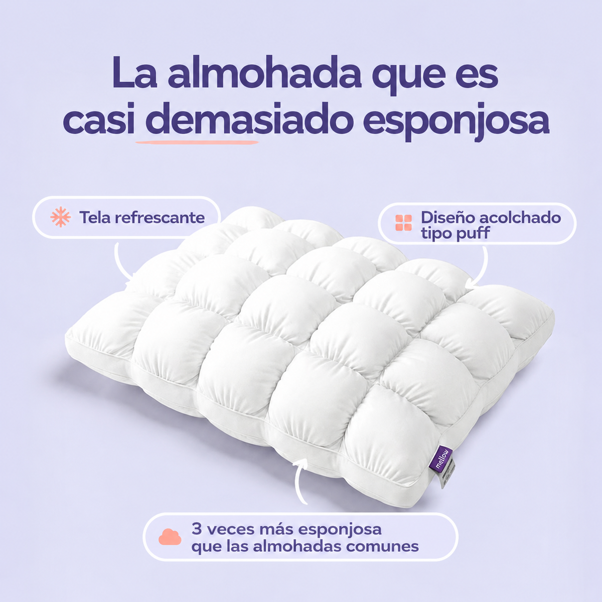 Almohada acolchada Premium