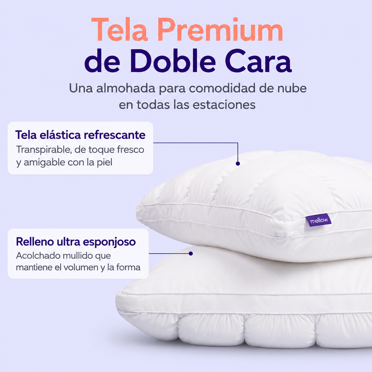 Almohada acolchada Premium